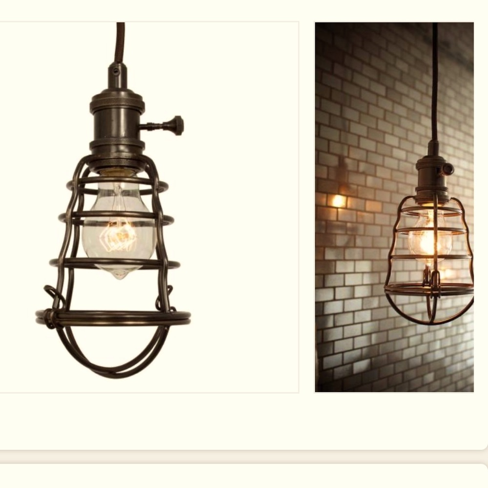 Home Decorators Bronze Cage Pendant